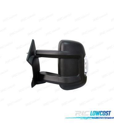 RÉTROVISEUR COMPLET GAUCHE PEUGEOT BOXER 06- ANGLE MORT CONVEXE