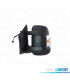RÉTROVISEUR COMPLET GAUCHE PEUGEOT BOXER 06- BRAS COURT AMBRE