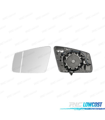 GLACE RÉTROVISEUR BASE GAUCHE MERCEDES CLASSE C W204 11-14 AVERTISSEUR D'ANGLE MORT