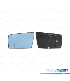 GLACE RÉTROVISEUR BASE GAUCHE MERCEDES CLASSE C W202 96-00 CONVEXE THERMIQUE