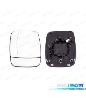 GLACE RÉTROVISEUR BASE GAUCHE OPEL VIVARO 14-19 THERMIQUE