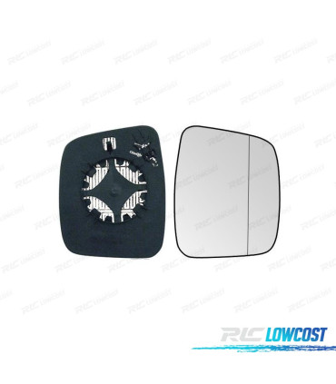GLACE RÉTROVISEUR BASE DROITE PEUGEOT BIPPER 08- THERMIQUE
