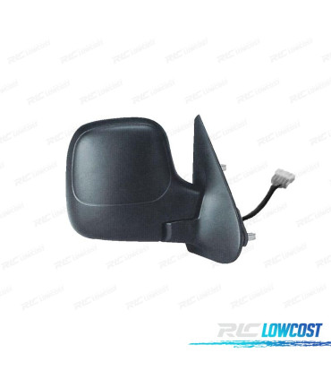 RÉTROVISEUR COMPLET DROIT PEUGEOT PARTNER 96-08 3 PINS