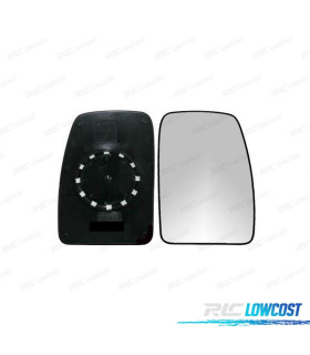 GLACE RÉTROVISEUR BASE DROITE RENAULT MASTER 03-10 CONVEXE