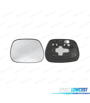 GLACE RÉTROVISEUR BASE GAUCHE TOYOTA COROLLA VERSO 01-04 THERMIQUE