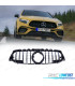 CALANDRE MERCEDES CLASSE A W177 18-22 LOOK AMG GT NOIR BRILLANT CAMÉRA