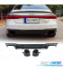DIFUSEUR AUDI A7 18-23 LOOK RS7 NOIR BRILLANT CHROME