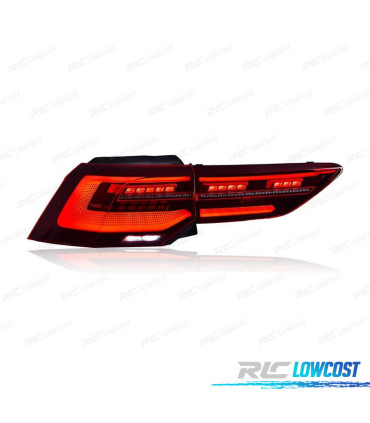 FEUX ARRIÈRE VOLKSWAGEN VW GOLF 8 19-24 LED DYNAMIQUES FUMÉS