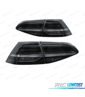 FEUX ARRIÈRE LED VOLKSWAGEN VW GOLF 7 7.5 12-20 CLIGNOTANTS DYNAMIQUES FUMÉS