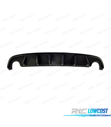 DIFFUSEUR VOLKSWAGEN VW GOLF 6 LOOK GTI SORTIE DES DEUX CÔTÉS
