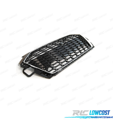 GRILLE AUDI A4 B9 20- LOOK S LINE NOIR CHROME