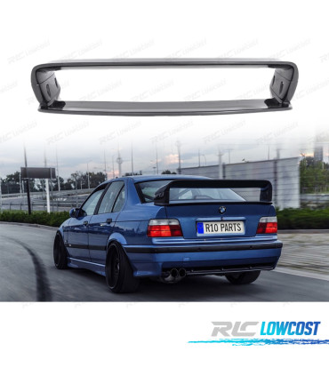 SPOILER BMW E36 90-99 LOOK M3 GT NOIR BRILLANT