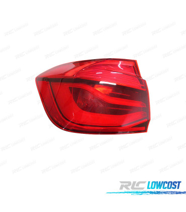 FEUX ARRIÈRE GAUCHE POUR BMW F30 4P RESTYLING 15-18 LED ROUGE