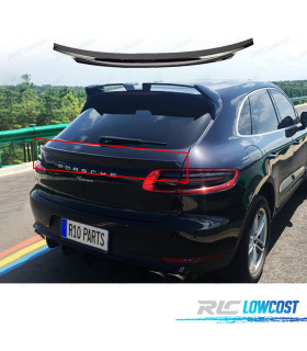 AILERON SPOILER PORSCHE MACAN 14- LOOK GTS NOIR BRILLANT