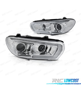 PHARES XÉNON POUR VOLKSWAGEN VW SCIROCCO 08-14 LED CHROME