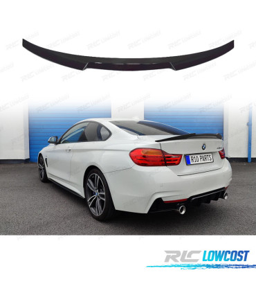SPOILER BMW F32 COUPE 13-20 LOOK M4 NOIR BRILLANT