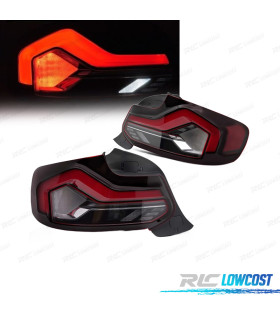 FEUX ARRIÈRE BMW F22 F23 F87 LED ROUGE FUMÉS