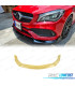 SPOILER LAME DE PARE-CHOCS AVANT MERCEDES CLA W117 AMG 16-19 LOOK AMG CLA45