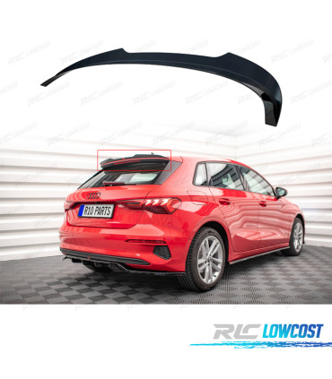 AILERON AUDI A3 8Y 20- NOIR BRILLANT