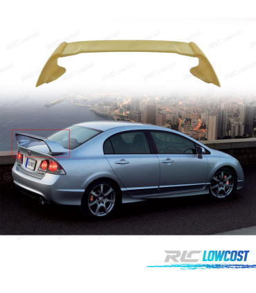 SPOILER HONDA CIVIC MK8 BERLINE 06-11