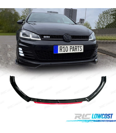 SPOILER LIP VOLKSWAGEN GOLF MK7 12-16