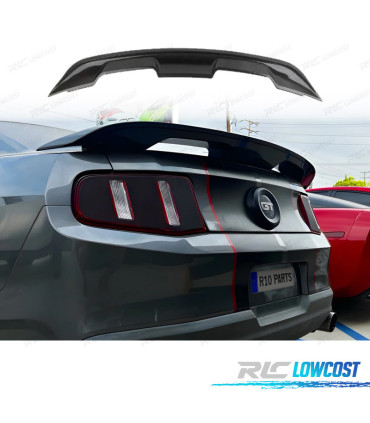 AILERON FORD MUSTANG 10-14 LOOK GT500 NOIR BRILLANT