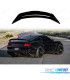 AILERON SPOILER FORD MUSTANG 15-20 LOOK GT350 R NOIR BRILLANT