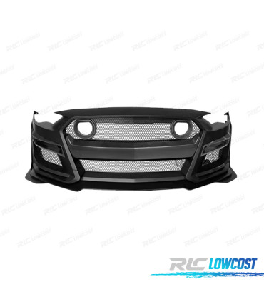 PARE-CHOCS AVANT FORD MUSTANG 18-22 LOOK GT500 GRILLE LUMIÈRE LED
