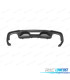 DIFFUSEUR FORD MUSTANG 18-22 LOOK GT350 DOUBLE SORTIE