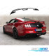 SPOILER FORD MUSTANG 15-20 LOOK GT NOIR MAT