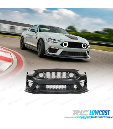PARE-CHOCS AVANT FORD MUSTANG 18-22 LOOK MACH 1 GRILLE LUMIÈRE LED