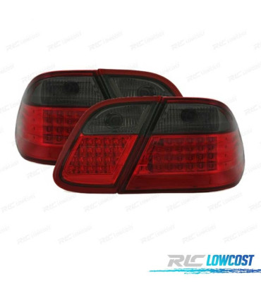 FEUX ARRIÈRE MERCEDES CLK W208 97-02 LED ROUGE FUMÉ