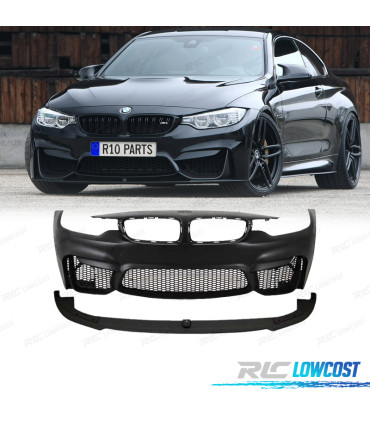 PARE-CHOCS AVANT BMW F32 F33 F36 LOOK M4 + SPOILER LIP