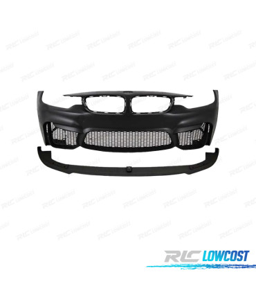 PARE-CHOCS AVANT BMW F32 F33 F36 LOOK M4 + SPOILER LIP