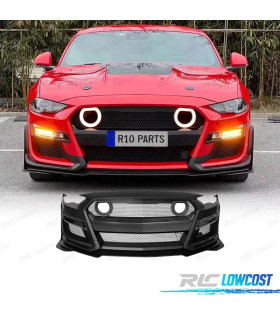 PARE-CHOCS AVANT FORD MUSTANG 18-22 LOOK GT500 GRILLE LUMIÈRE LED