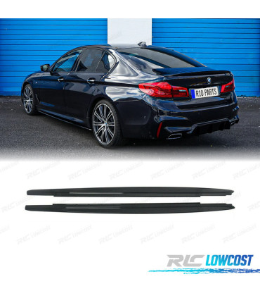 BAS DE CAISSE BMW G30 G31 17- LOOK M PERFORMANCE NOIR MAT