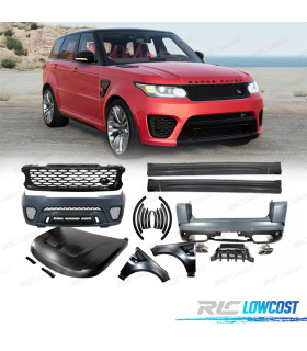 KIT CARROSSERIE RANGE ROVER SPORT L494 18- LOOK SVR