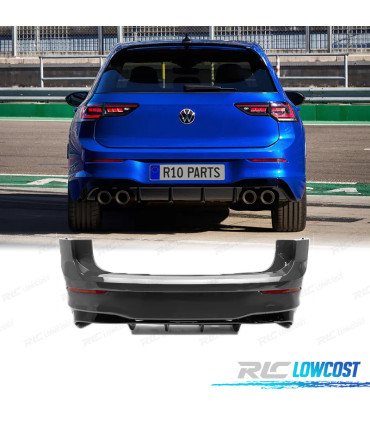 PARE-CHOCS ARRIÈRE VOLKSWAGEN VW GOLF 8 19-24 LOOK R