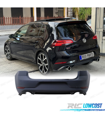PARE-CHOCS ARRIÈRE VOLKSWAGEN VW GOLF 7.5 17-20 LOOK GTI PDC