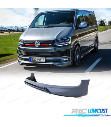 SPOILER LAME PARE-CHOCS AVANT VOLKSWAGEN VW BULLI T6.1 19- NOIR BRILLANT