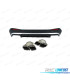 DIFFUSEUR MERCEDES GLC X254 23- LOOK AMG GLC63 NOIR ARGENT