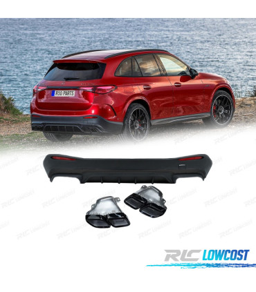 DIFFUSEUR MERCEDES W254 23- LOOK GLC 63 NOIR