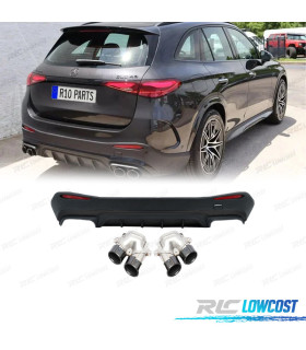DIFFUSEUR MERCEDES GLC X254 23- LOOK AMG GLC43 NOIR