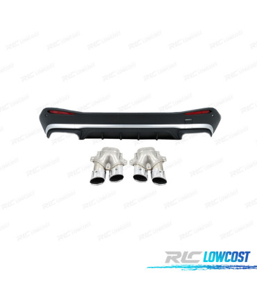 DIFFUSEUR MERCEDES W254 23- LOOK GLC 43 NOIR ARGENT