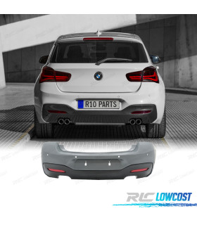PARE-CHOCS ARRIÈRE BMW F20 F21 LCI 15-19 LOOK M PDC DOUBLE SORTIE