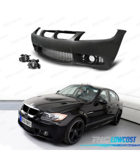 PARE CHOCS BMW SÉRIE 3 E90 E91 LOOK M3 05-08 + ANTIBROUILLARD