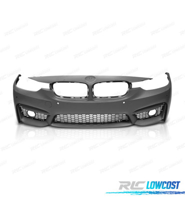 BOUCLIER AVANT BMW F30 F31 LOOK M3 PDC SRA + GRILLES ANTI-BROUILLARD