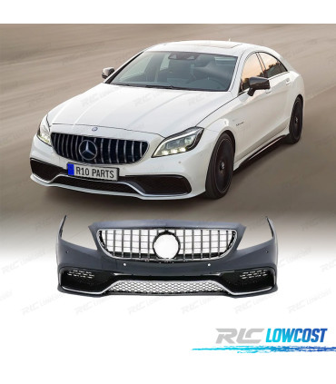 PARE-CHOCS AVANT MERCEDES CLASSE CLS W218 15-17 LOOK AMG PDC