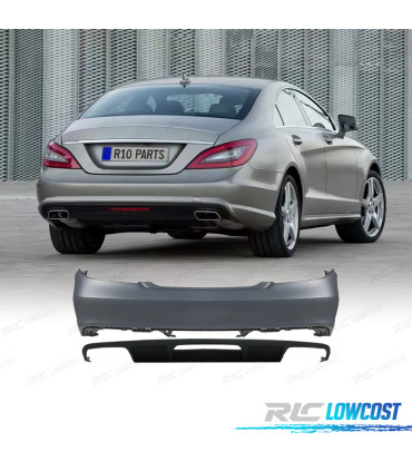 PARE-CHOCS ARRIÈRE MERCEDES CLASSE CLS W218 11-14 LOOK AMG