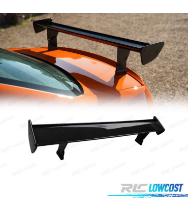 AILERON BECQUET LAME COFFRE FORD MUSTANG 04-14 LOOK GTS NOIR BRILLANT